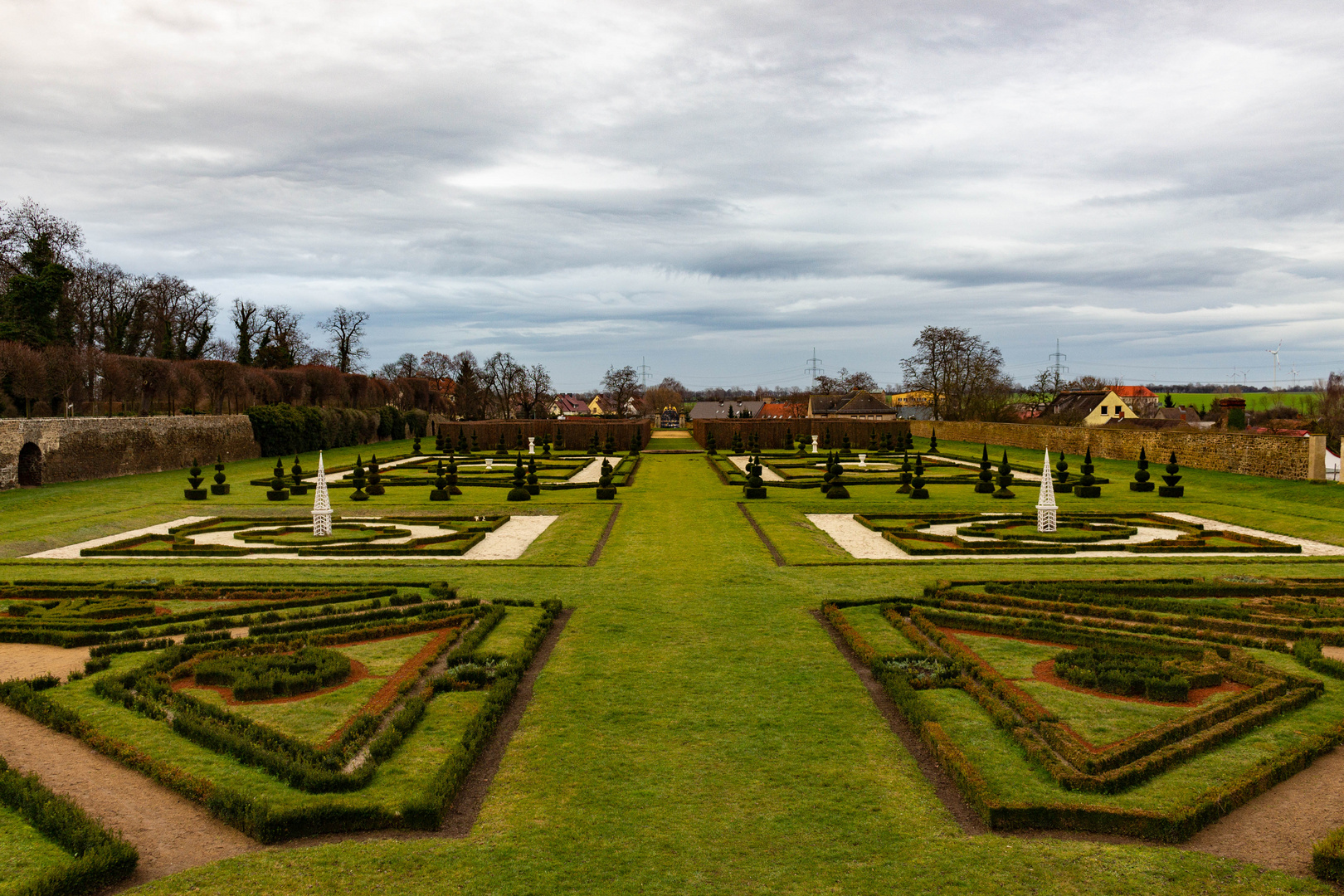 Blick vom Schloss