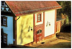 Blick vom Schloss Friedrichstein