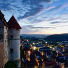 Blick vom Schloss Hellenstein in Heidenheim