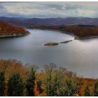 Blick vom Schloss Waldeck 