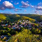 Blick vom Schloß Wernigerode