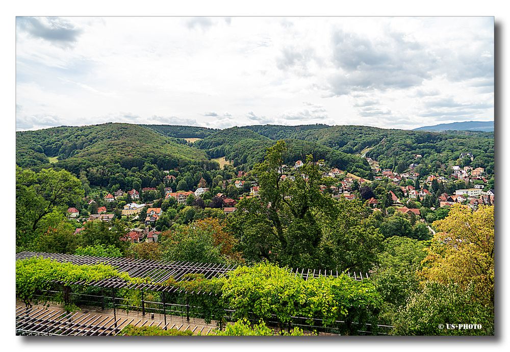 Blick vom Schloß - Wernigerode