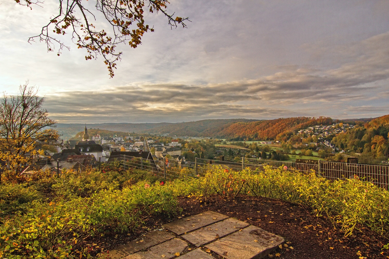 Blick vom Schlossberg