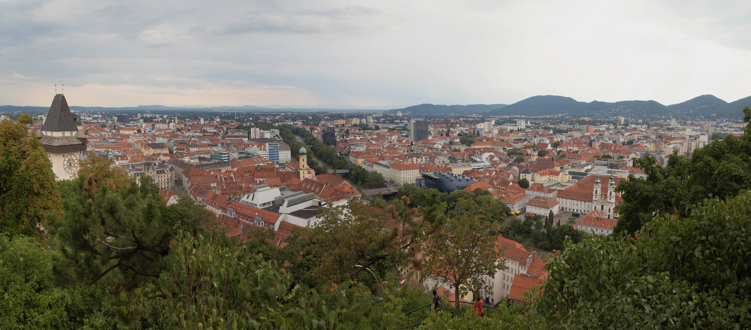 Blick vom Schlossberg