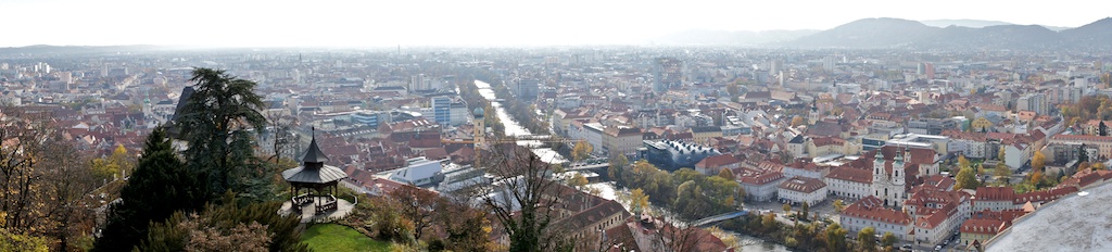 Blick vom Schlossberg