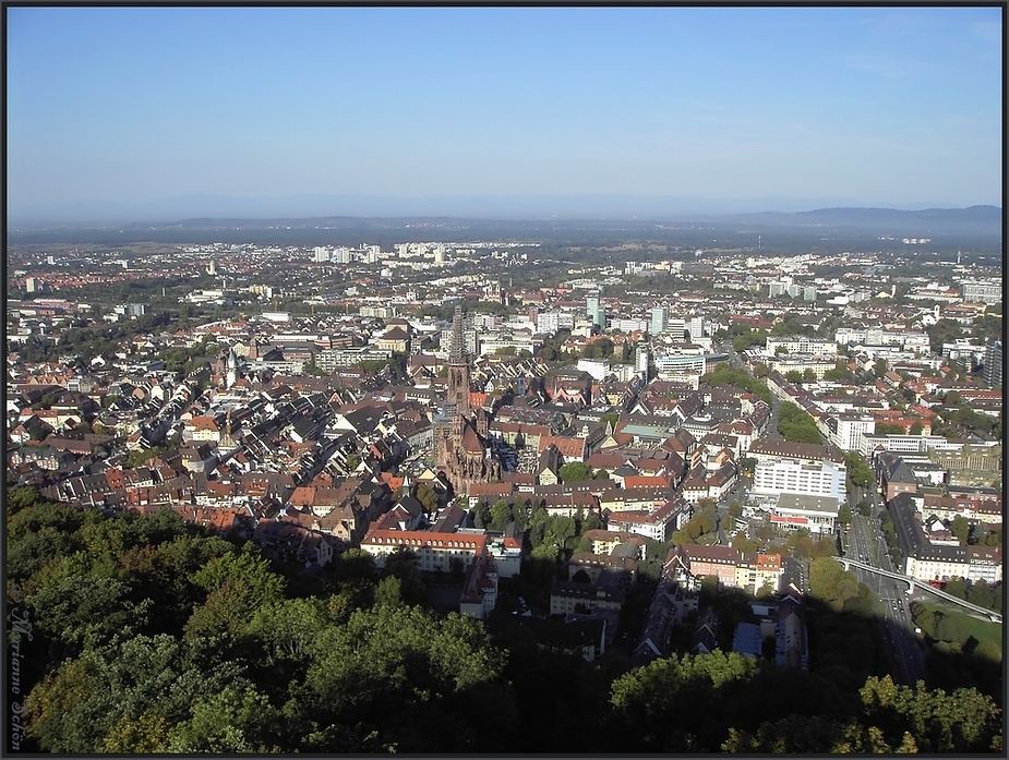 Blick vom Schlossbergturm...