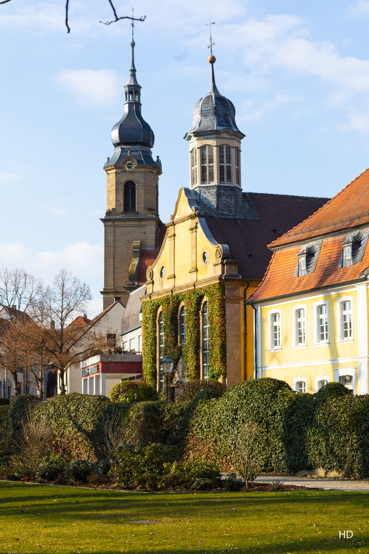 Blick vom Schlosspark