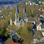 Blick vom Schlosspark Siegen auf die St. Michael-Kirche