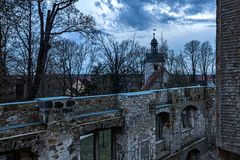 Blick vom Schloßturm...