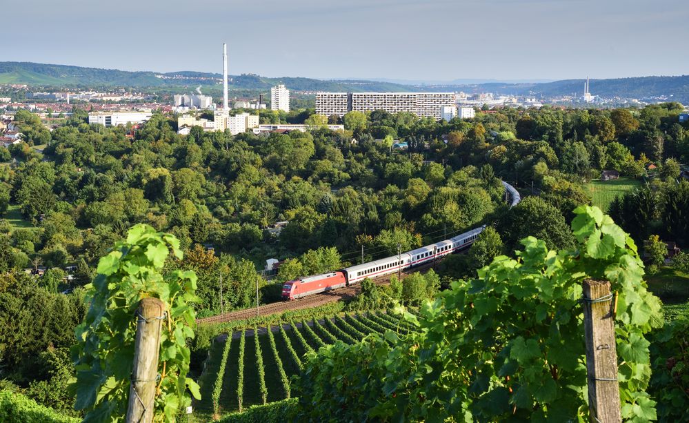 Blick vom Schnarrenberg Foto & Bild loks, stuttgart, eisenbahn Bilder