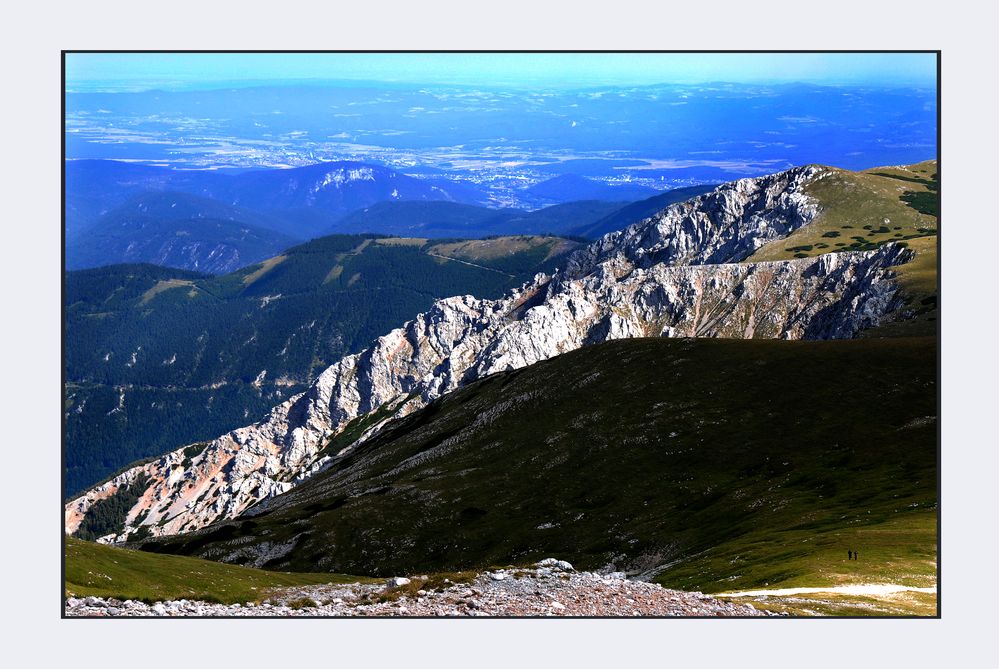 Blick vom Schneeberg