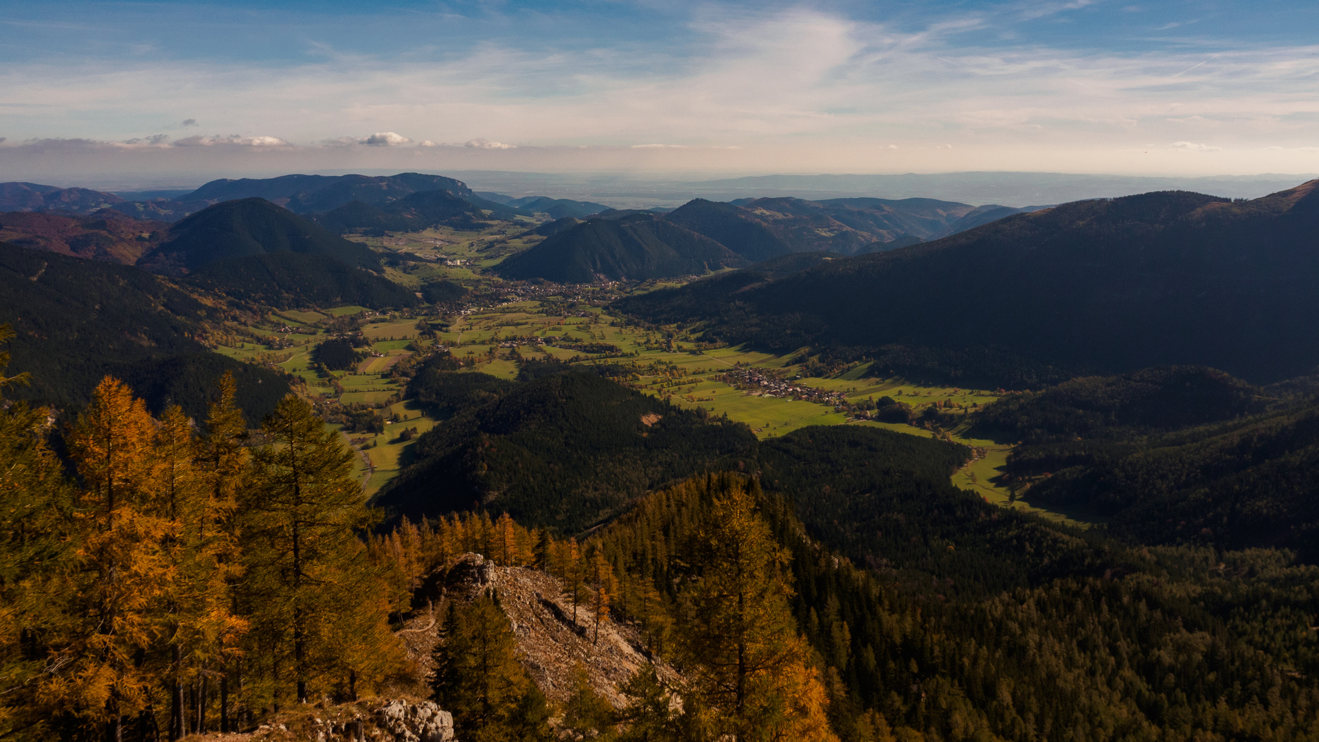 Blick vom Schneeberg