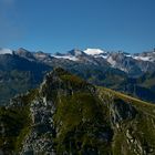 Blick vom Schober (2133 m) zum Rippeteck (2126 m)