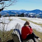 Blick vom Schobersberg zum Ötscher