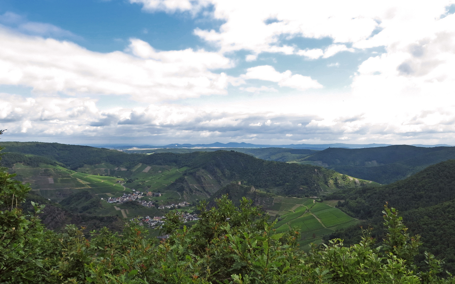 Blick vom Schrock/Ahrtal