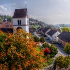 Blick vom Schuhlzimmer Egliswil