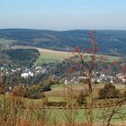 Blick vom Schwartenberg auf Neuhausen (Erzgeb.)