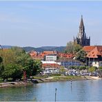 Blick vom Seeburgturm auf Konstanz