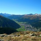 Blick vom Seehorn nach Davos