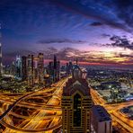 Blick vom Shangri-La-Hotel in Dubai
