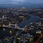 Blick vom Shard auf London