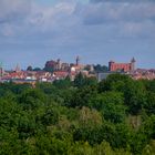 Blick vom Silberbuck zur Nürnberger Innenstadt