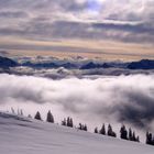 Blick vom Simetsberg nach Süden