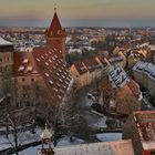 Blick vom Sinwellturm auf die Jugendherberge