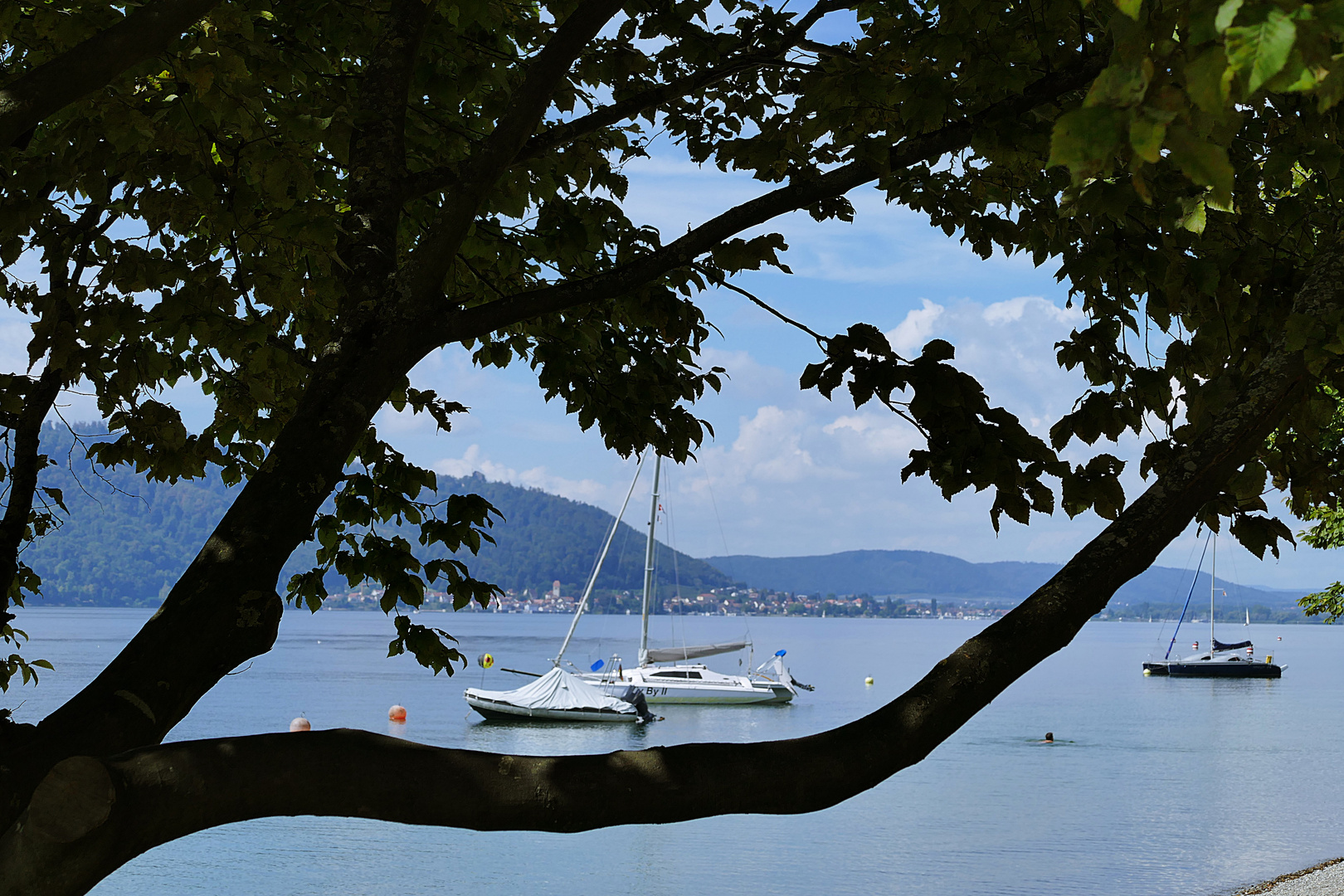 Blick vom Sipplingen auf den Bodensee