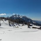 Blick vom Skigebiet Alpenland (Nähe Pongau)
