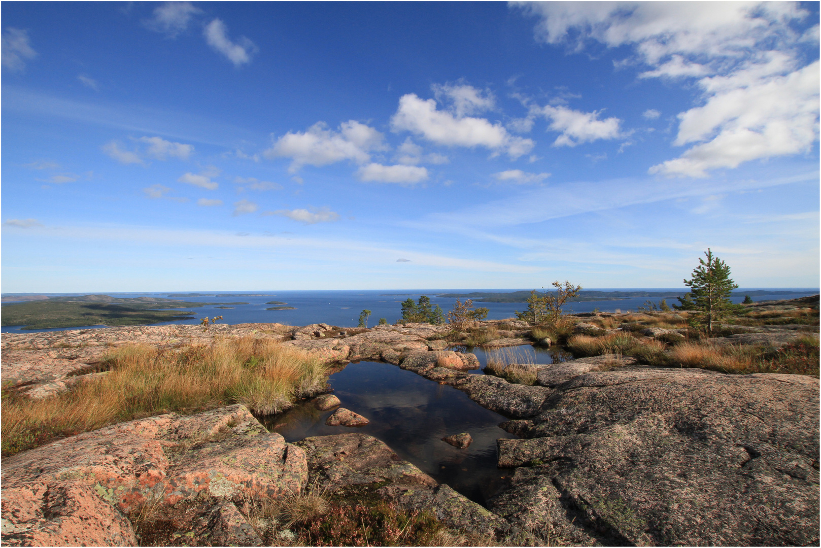 Blick vom Slåttdalsberget