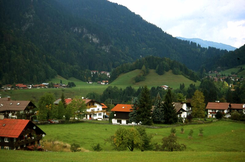 Blick vom Söllereck auf Kornau (Oberstdorf)