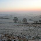 Blick vom Solling zum Harz ,heute Morgen um 09:40 Uhr ;