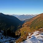 Blick vom Sonntagsköpfl durchs Senderstal ins Inntal