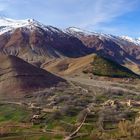 Blick vom Souk Traband Ait Bourgoumez Hoher Atlas Marokko