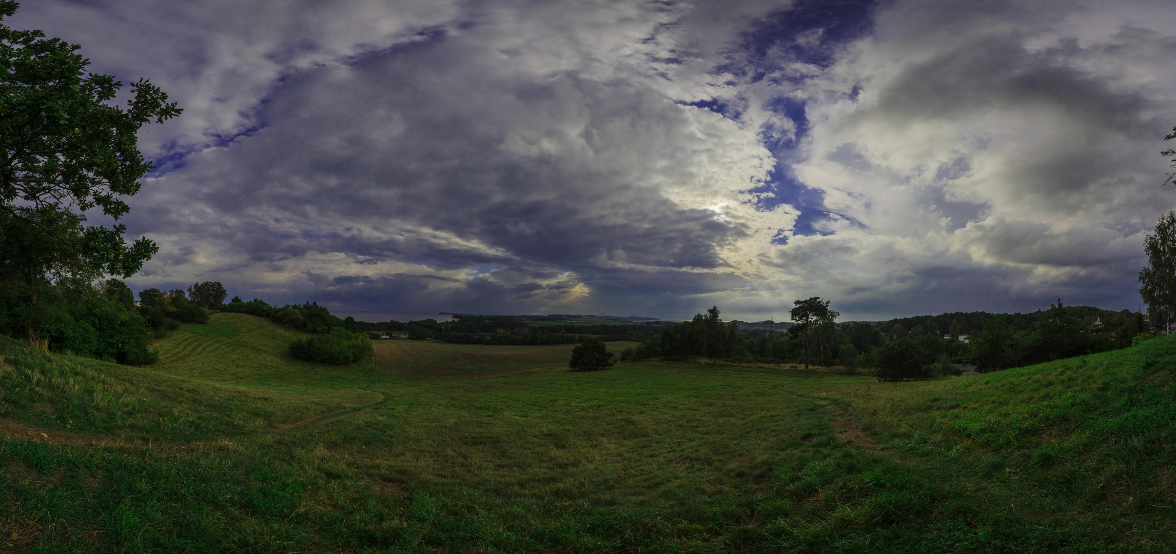 Blick vom Speckbusch,