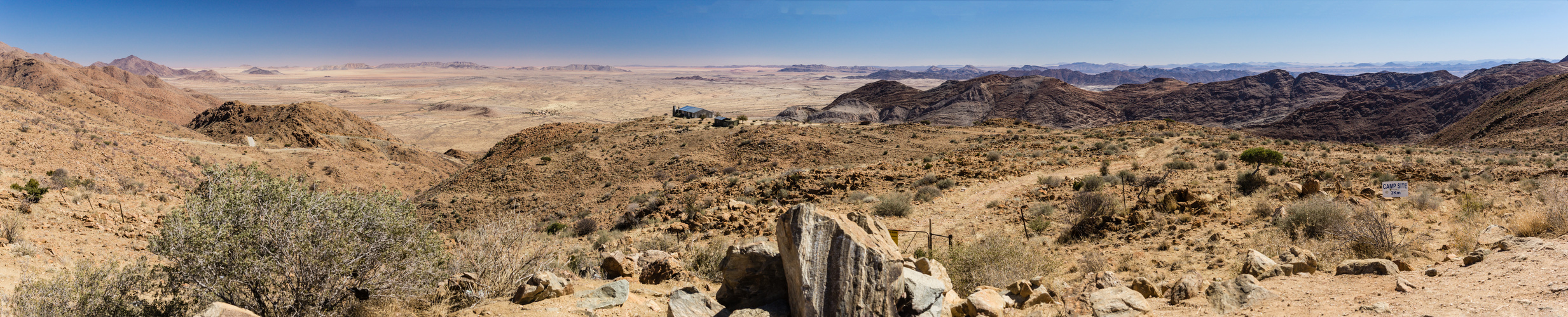 Blick vom Spreetshoogte Pass