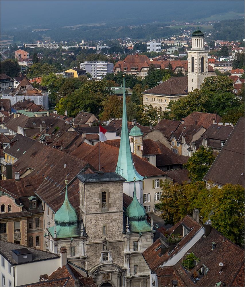 Blick vom St. Ursenturm