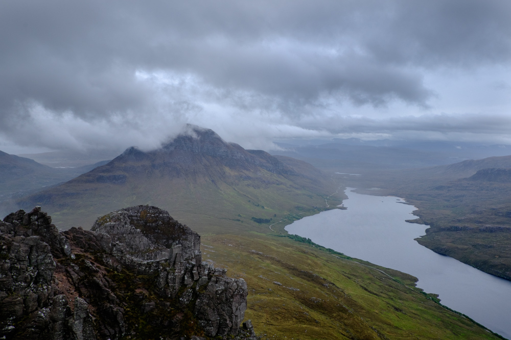 Blick vom Stac Pollaidh