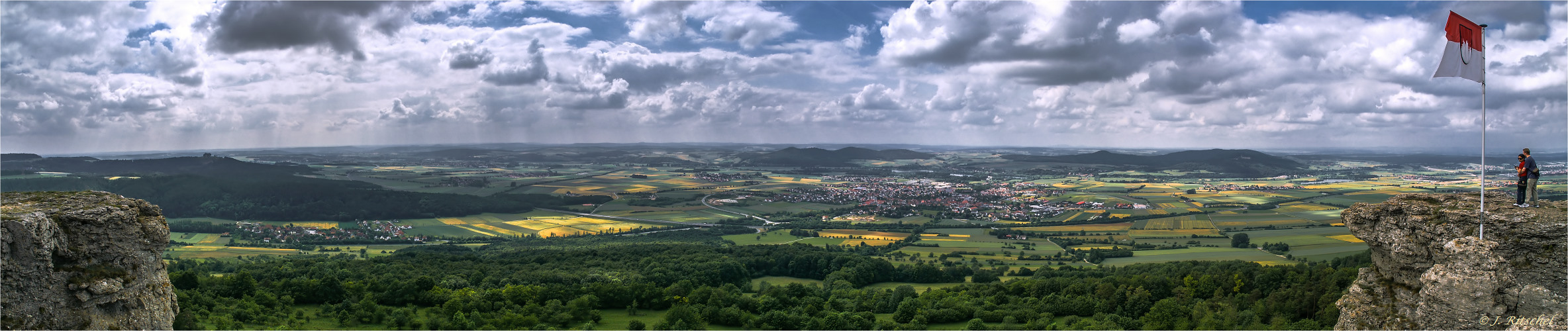 Blick vom Staffelberg ...