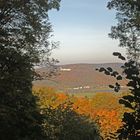 Blick vom Staffelberg auf Kloster Banz