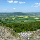 Blick vom Staffelberg in Richtung Kloster Banz