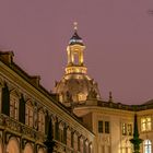 Blick vom Stallhof Dresden auf die Frauenkirche