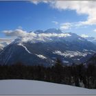 Blick vom Stand bei Mosalp - Wallis