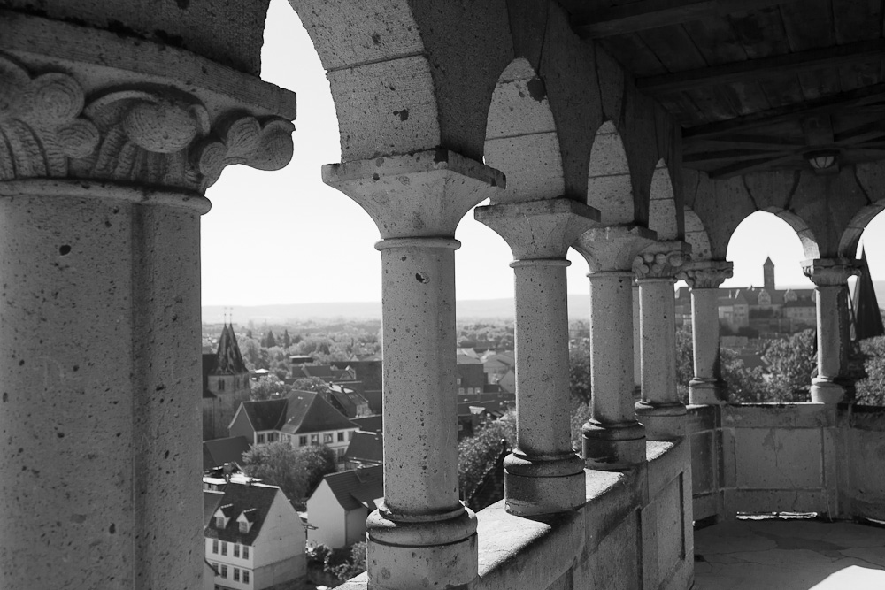 Blick vom Sternkiekerturm, Quedlinburg