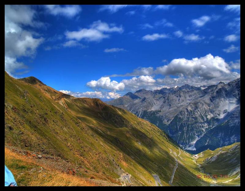 Blick vom Stilfserjoch...