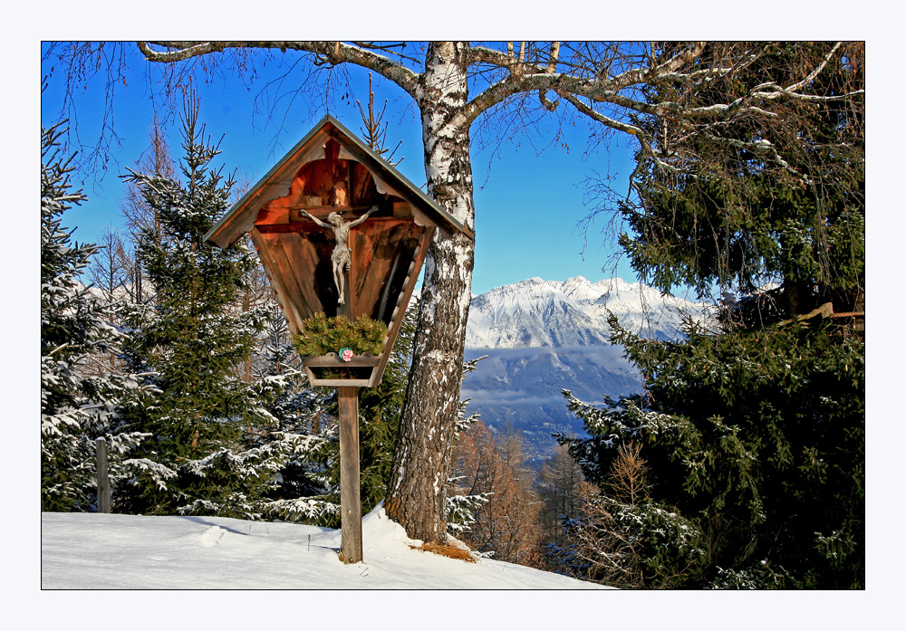 Blick vom Stockerhof Richtung Innsbruck