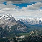 Blick vom Sulphur Mountain