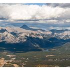 Blick vom Sulphur Mountain - Banff Nationalpark