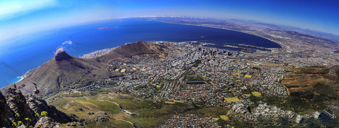 Blick vom Tafelberg